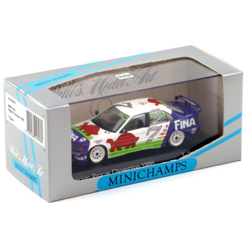 1:43 Minichamps BMW 318i E36 Belgian Champion 1995 T.Tassin #7 FINA