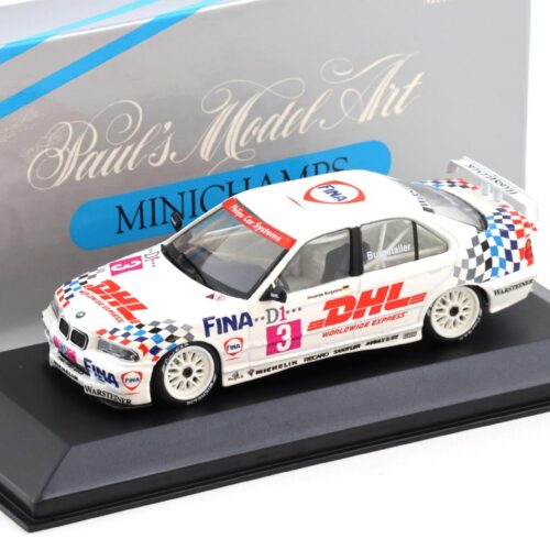 1:43 Minichamps BMW 318i E36 STW-Cup 1995 Bigazzi/ Burgstaller #3 DHL