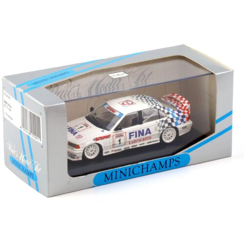1:43 Minichamps BMW 318is E36 BTCC 1994 J.Winkelhock #1 FINA