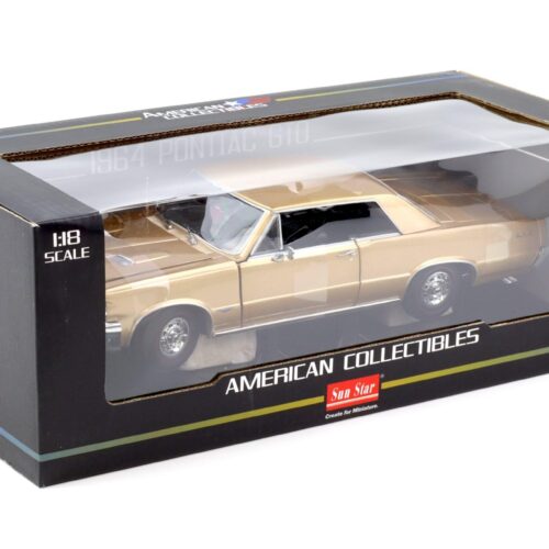 1:18 Sun Star 1964 Pontiac GTO saddle bronze - Image 4