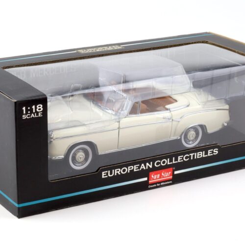 1:18 Sun Star Mercedes 220 SE Cabriolet white 1958