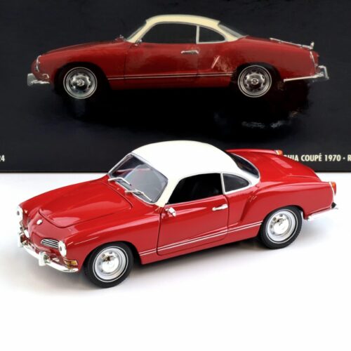 1:24 Minichamps VW Karmann Ghia Coupe red/ white 1970