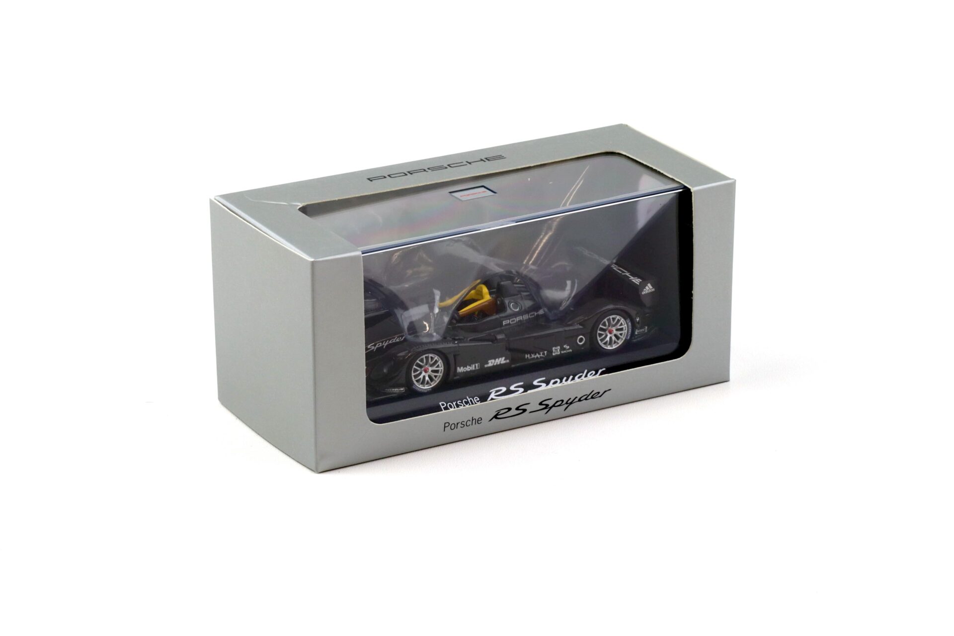 1:43 Minichamps Porsche RS Spyder full Carbon black Lauch WAP DEALER