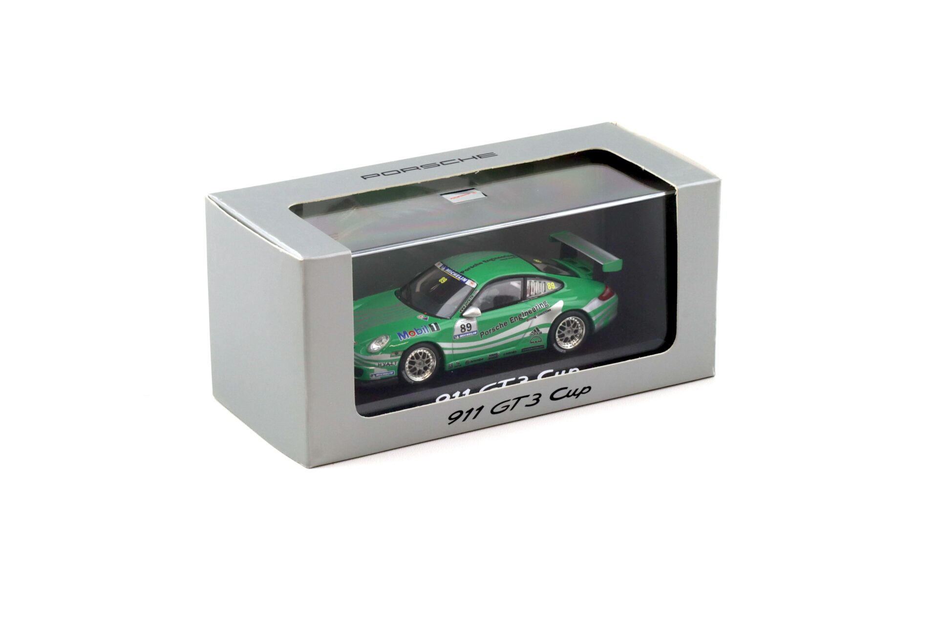 1:43 Minichamps Porsche 911 997 GT3 CUP #89 Porsche Engineering green WAP DEALER