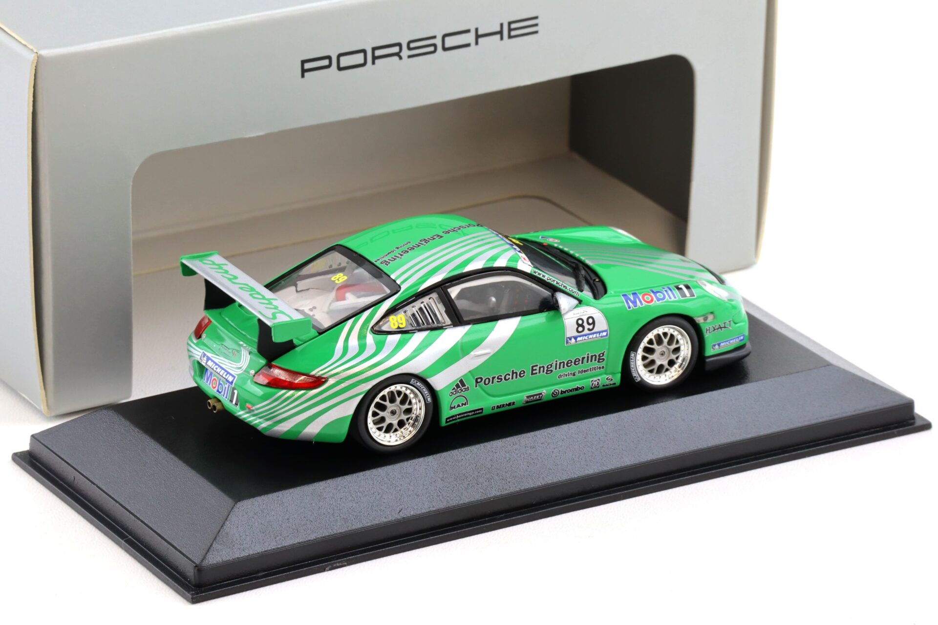 1:43 Minichamps Porsche 911 997 GT3 CUP #89 Porsche Engineering green WAP DEALER