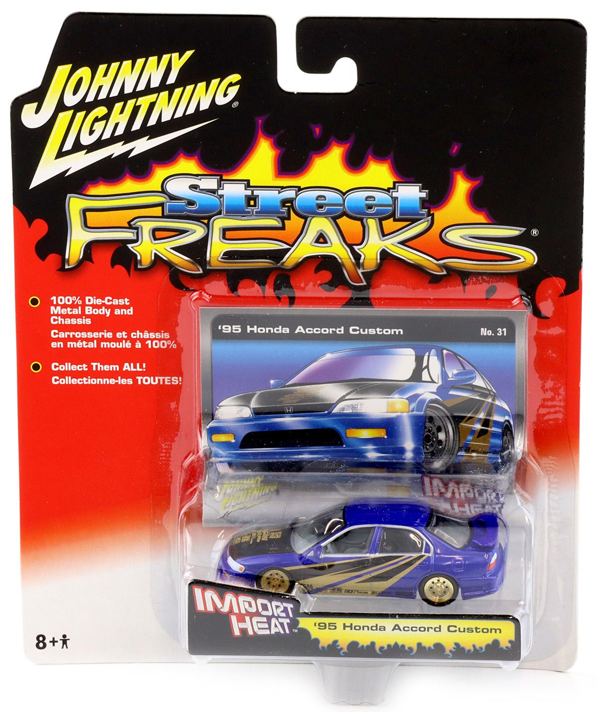 1:64 Johnny Lightning Honda Accord '95 Custom blue/ black Street Freaks