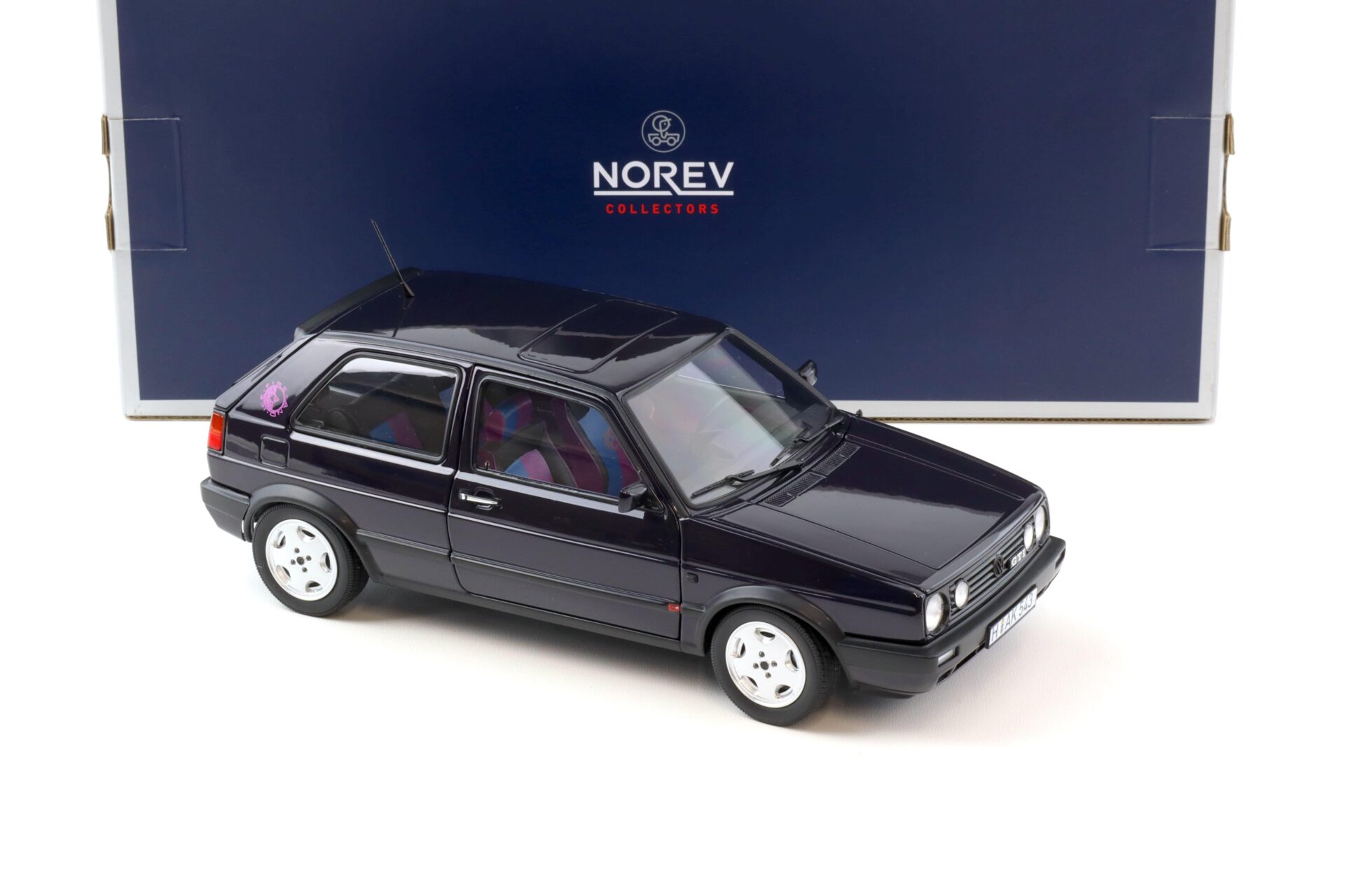 1:18 Norev VW Golf 2 GTI Fire and Ice 1991 purple metallic 188558