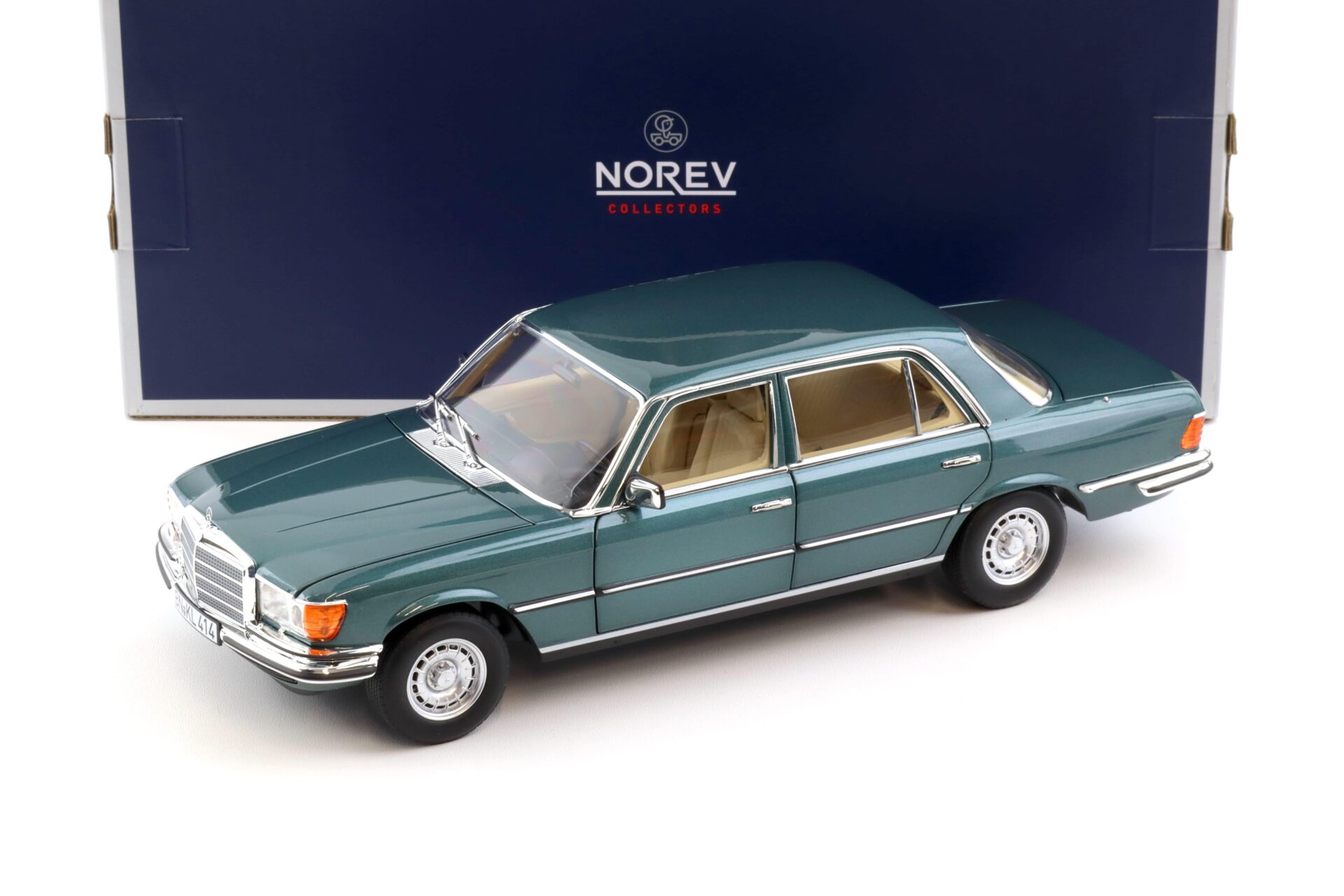 ID 108332 orig.jpg 1:18 Norev Mercedes 450 SEL 6.9 Limousine Petrol metallic 1979