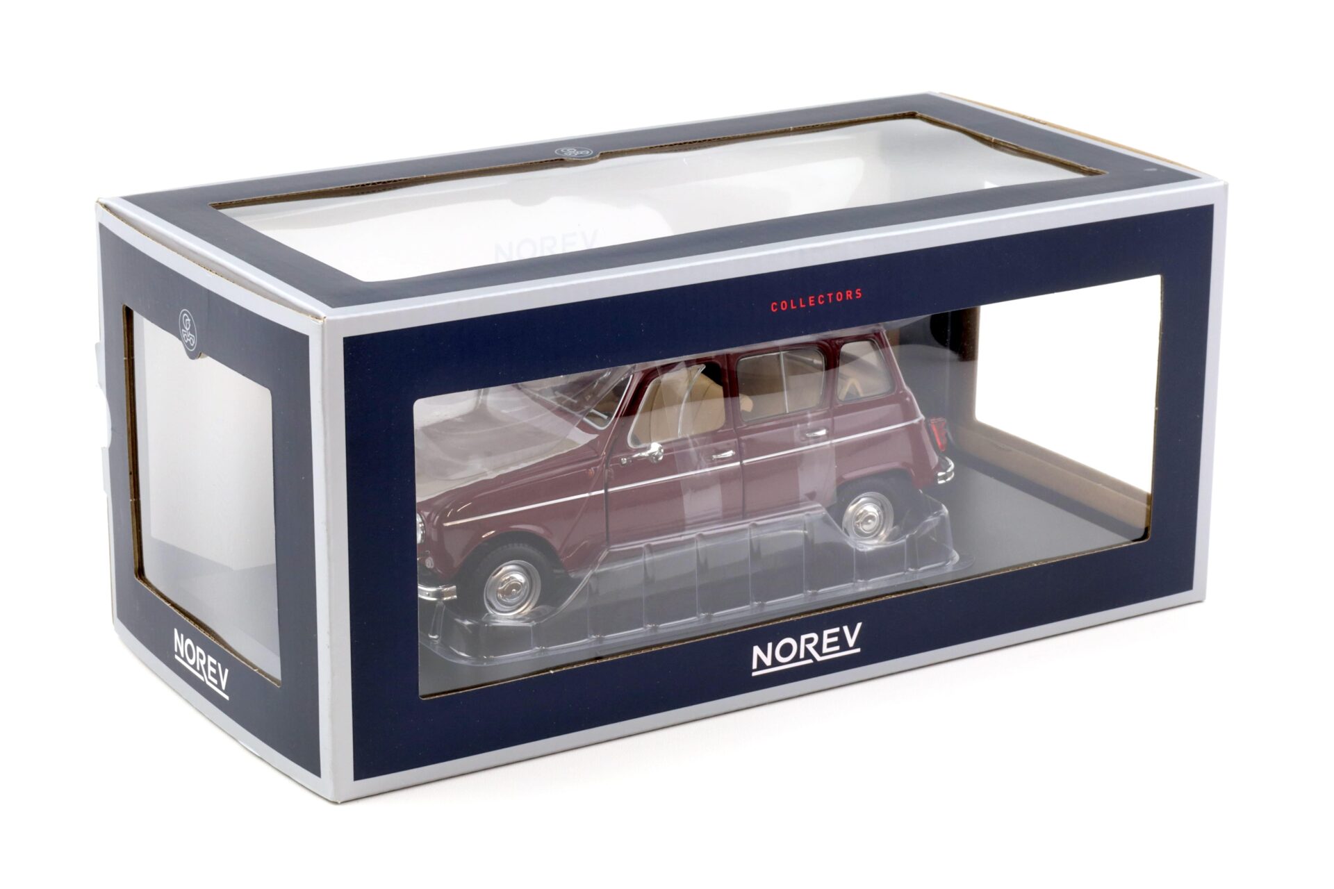1:18 Norev Renault 4 L R4 dark red 1966