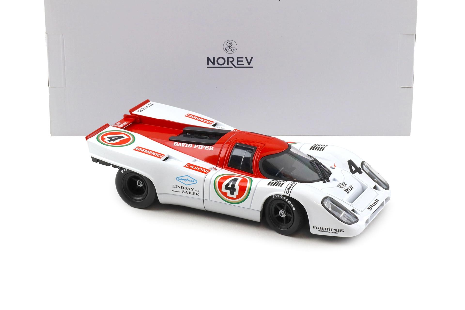 1:18 Norev Porsche 917K David Piper Racing 9h Kyalami 1971 Adamowicz/ Casoni