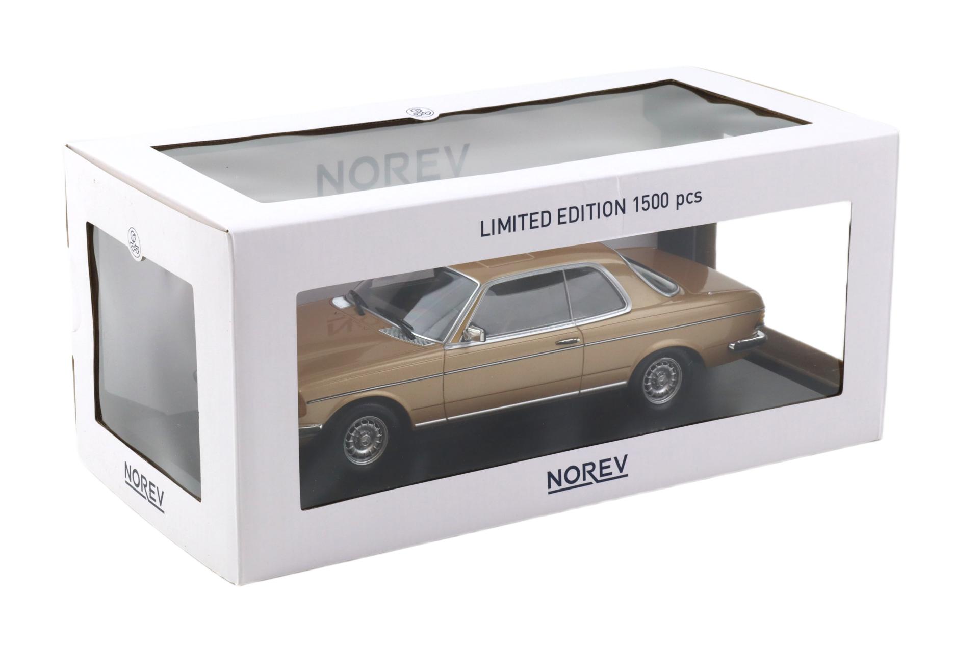 1:18 Norev Mercedes 280 CE Coupe C123 gold metallic - Limited 1500 pcs.