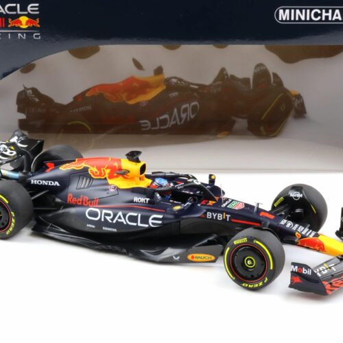 1:18 Minichamps F1 Oracle Red Bull Racing RB20 Max Verstappen Las Vegas 2024 World Champ