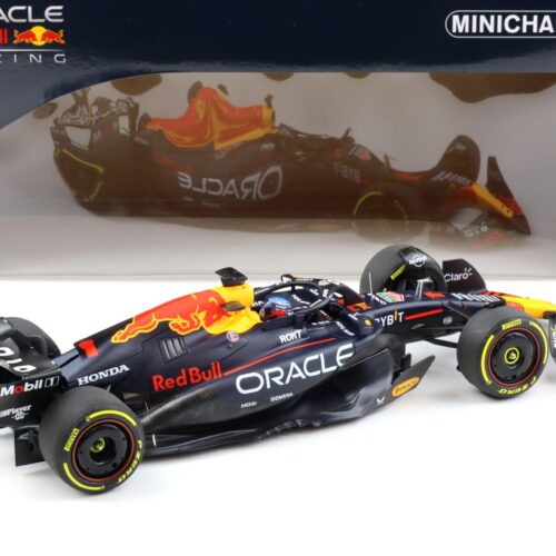 1:18 Minichamps F1 Oracle Red Bull Racing RB20 Max Verstappen Las Vegas 2024 World Champ