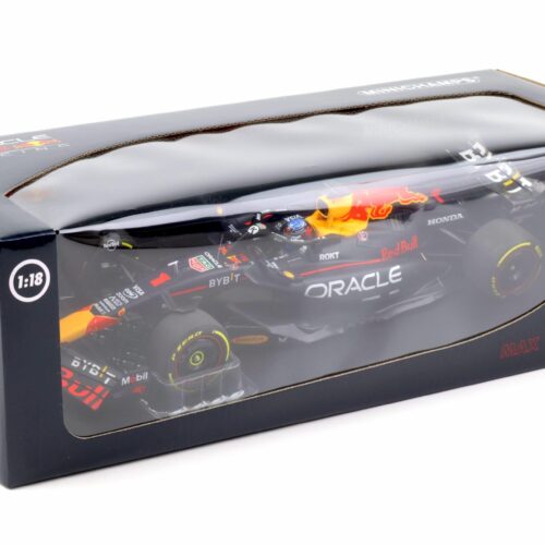 1:18 Minichamps F1 Oracle Red Bull Racing RB20 Max Verstappen Las Vegas 2024 World Champ