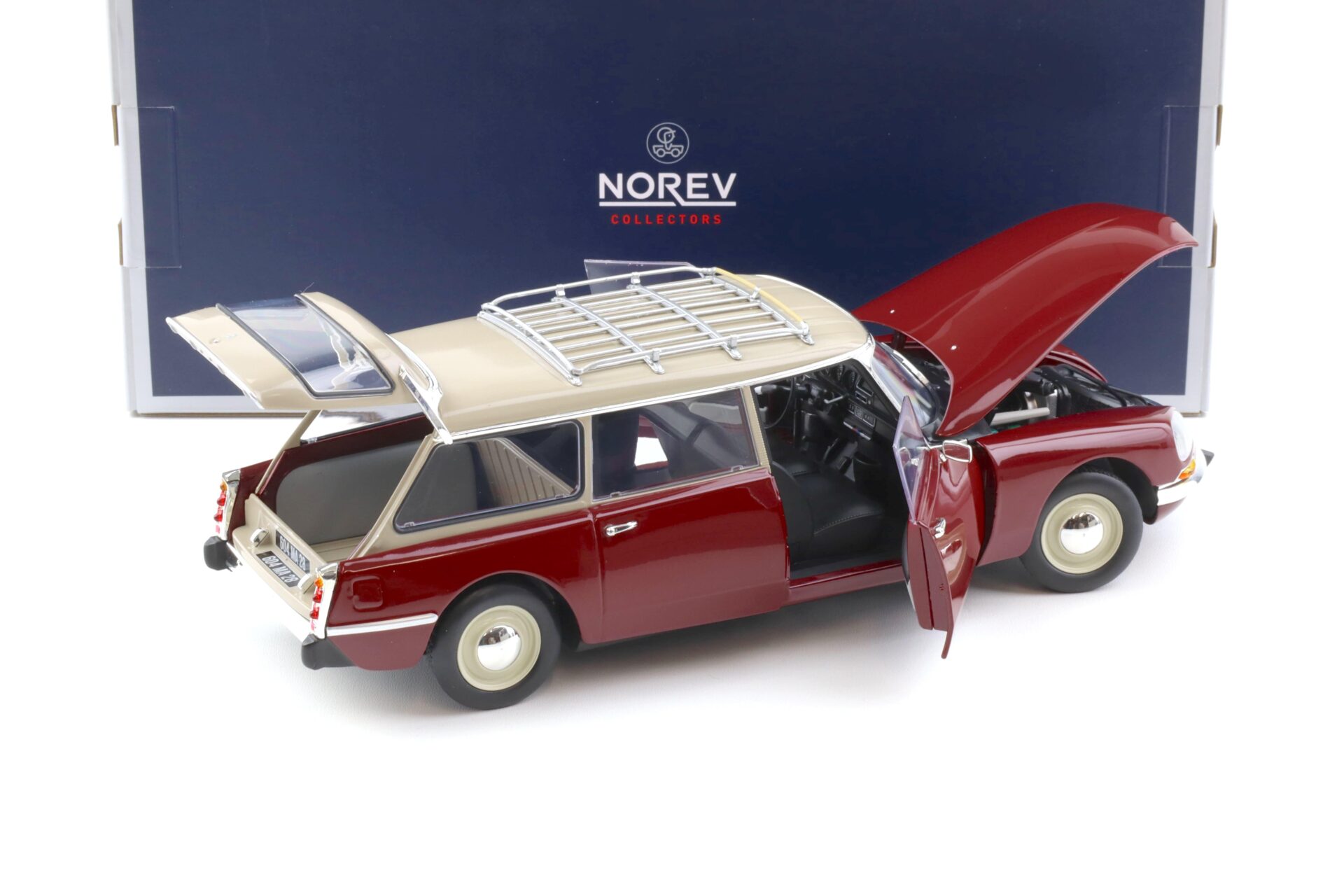 1:18 Norev Citroen Break 21 Bordeaux red 1970