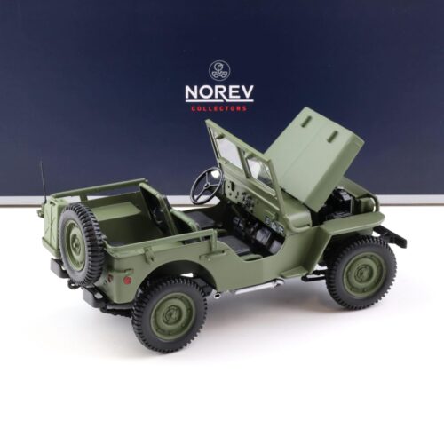 1:18 Norev Jeep Willys 1942 matt green 189013