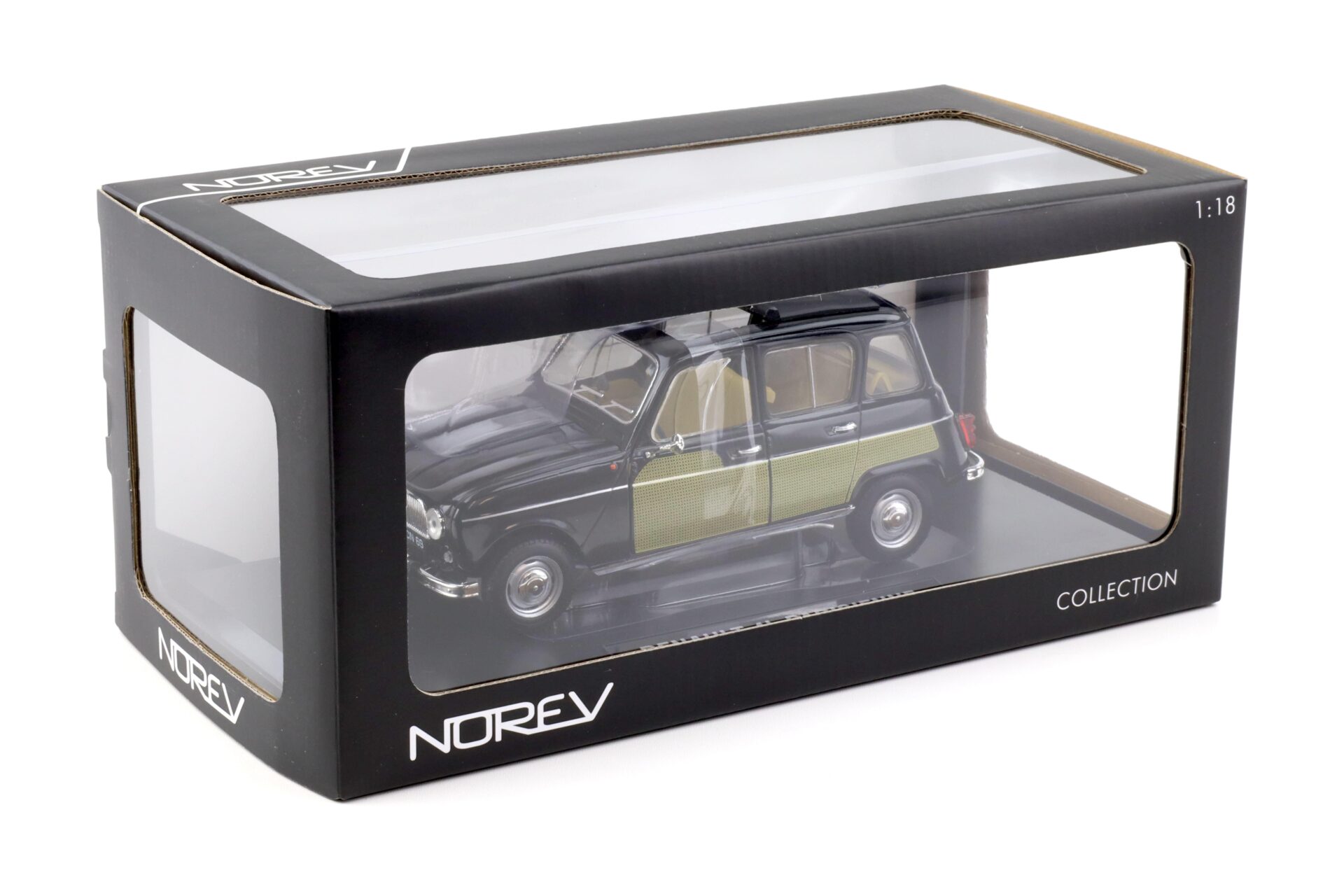 1:18 Norev Renault 4L Parisienne black