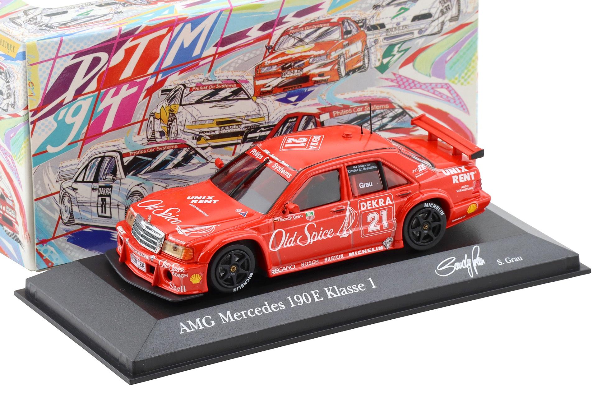 ID 109221 orig.jpg 1:43 Minichamps Mercedes 190E Kl.1 DTM 1994 AMG Junior Team #21 S.Grau