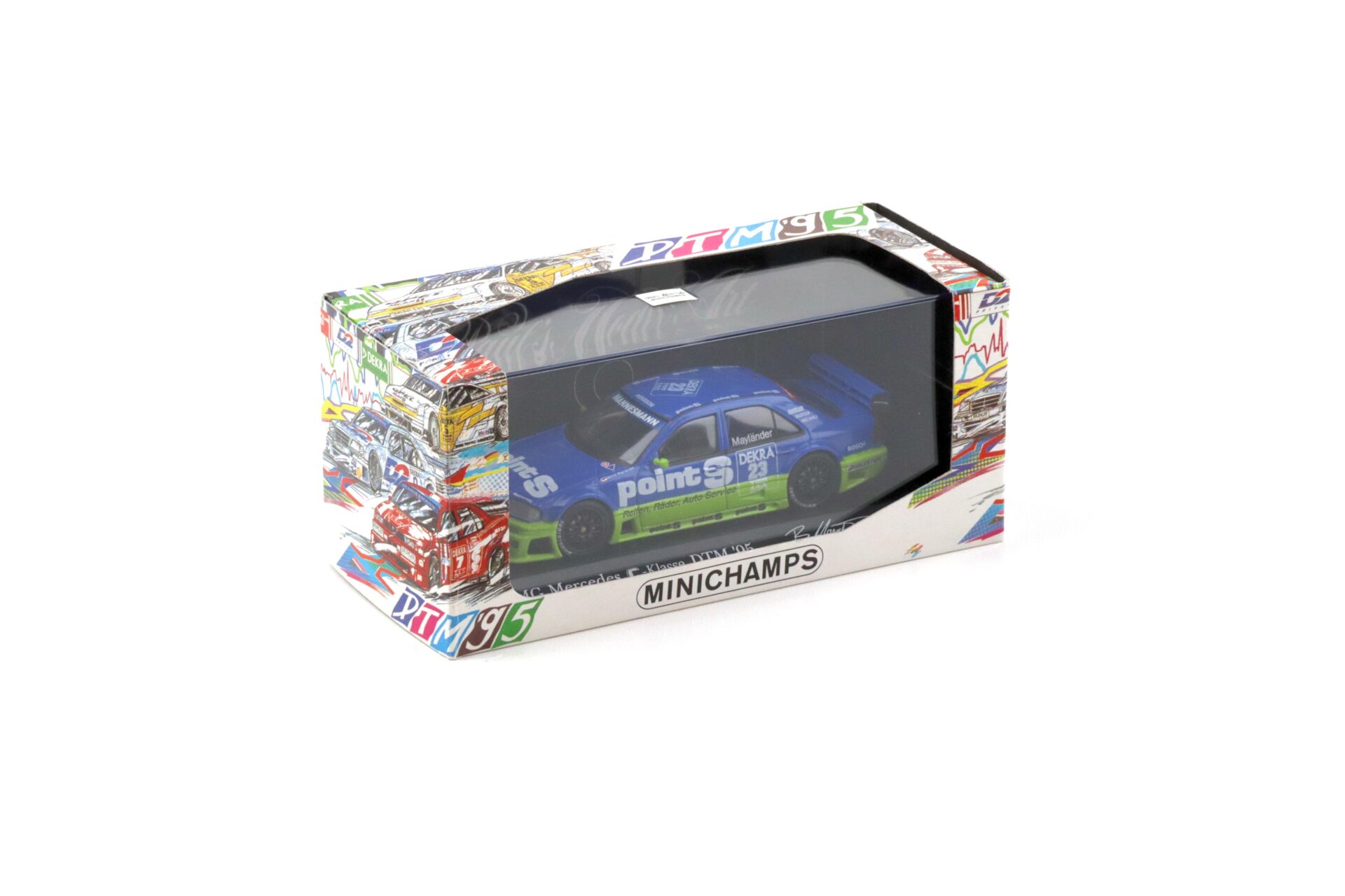 1:43 Minichamps AMG Mercedes C-Class DTM 1995 Team Persson #23 B.Mayländer