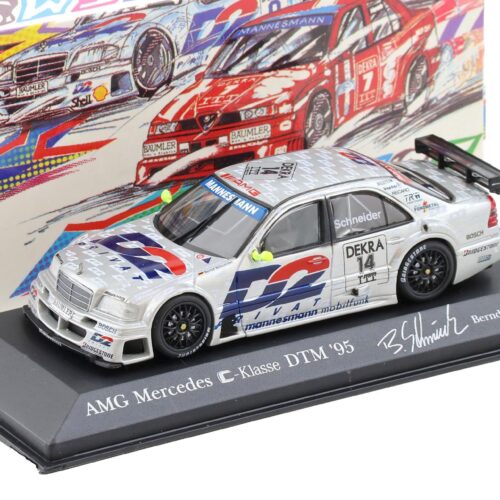 1:43 Minichamps AMG Mercedes C-Class DTM 1995 Team AMG #14 B.Schneider