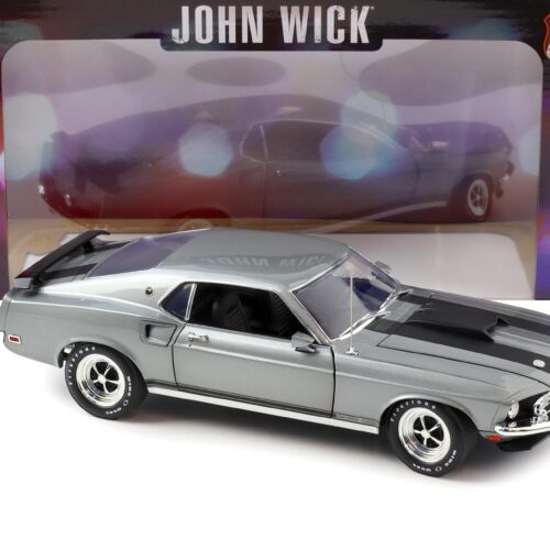 1:18 Highway61 Ford Mustang Boss 429 JOHN WICK grey/ black 1969