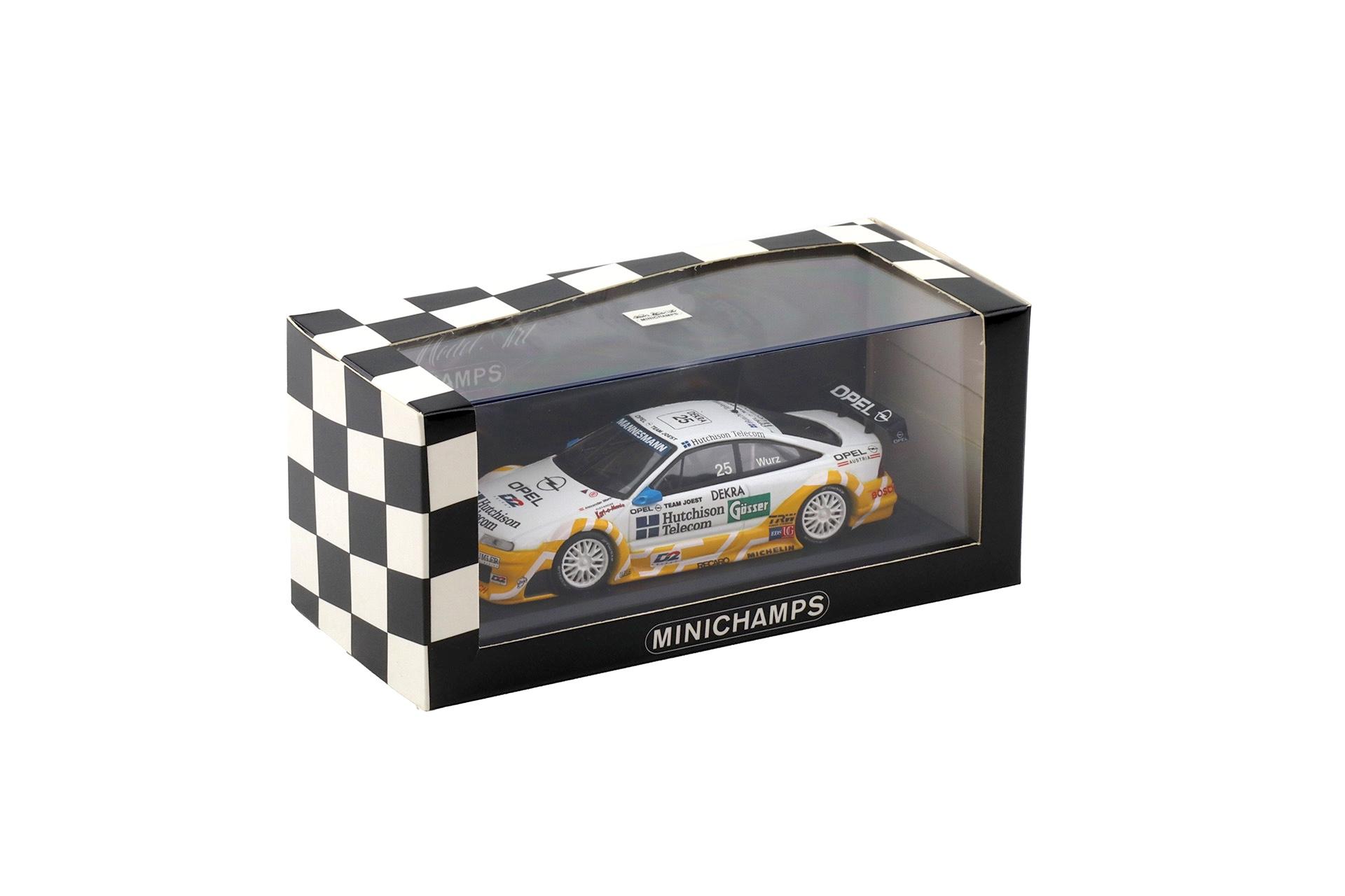 1:43 Minichamps Opel Calibra V6 4x4 DTM 1996 Team Joest #25 A.Wurz