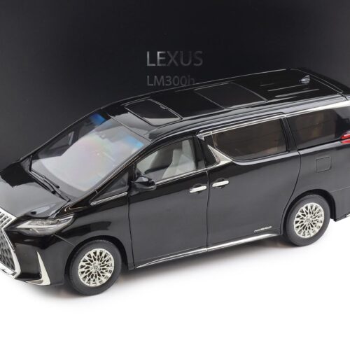 1:18 Kyosho Lexus LM300h Van 2020 black Diecast 08963BK