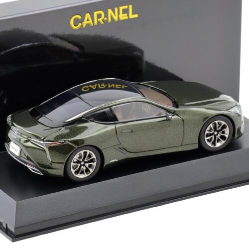 1:43 CAR-NEL by Kyosho Lexus LC500h Patina Elegance (GWZ100) 2019 Terraine Khaki