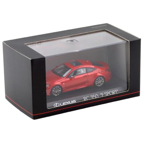 1:43 Kyosho Lexus RC350 F-Sport Coupe Radiant red metallic