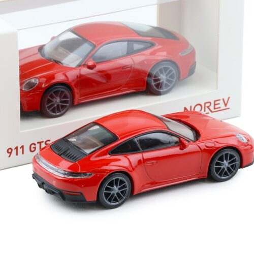 1:43 Norev Jet Car Porsche 911 992.2 Carrera GTS Coupe 2024 Carmin red