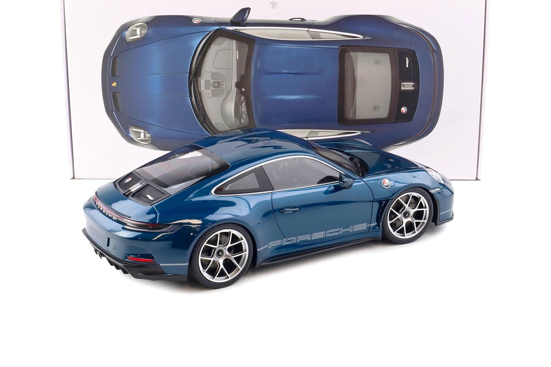 1:12 Norev Porsche 911 992 S/T Sonderwunsch PTS+ Amazonas green - Limited 300 pcs.