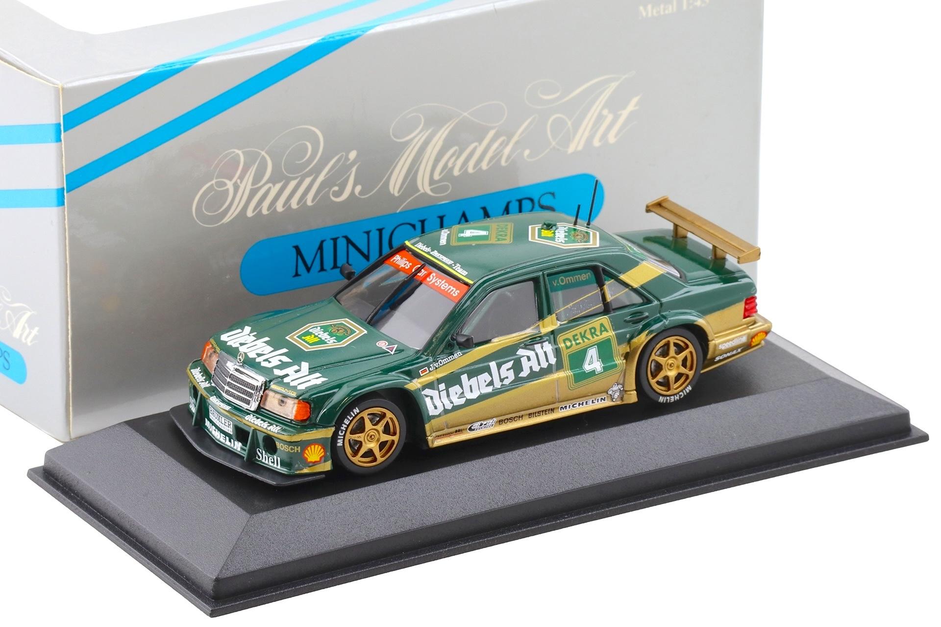 ID 110280 orig.jpg 1:43 Minichamps Mercedes 190E Kl.1 DTM 1993 Zakspeed Diebels J.v.Ommen #4