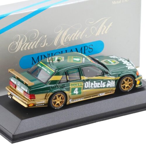 1:43 Minichamps Mercedes 190E Kl.1 DTM 1993 Zakspeed Diebels J.v.Ommen #4
