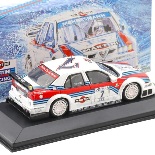 1:43 Minichamps Alfa Romeo 155 V6 TI Presentation DTM 1995 A.Nannini #7 Martini