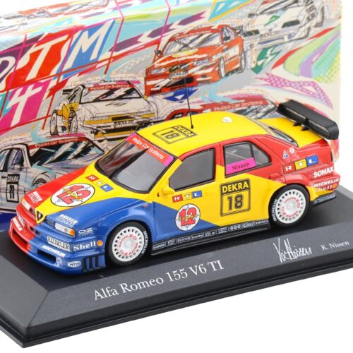 1:43 Minichamps Alfa Romeo 155 V6 TI DTM 1994 Team Schübel #18 K.Nissen