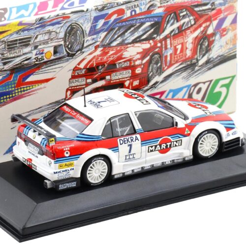 1:43 Minichamps Alfa Romeo 155 V6 TI DTM 1995 Martini Racing #7 A.Nannini