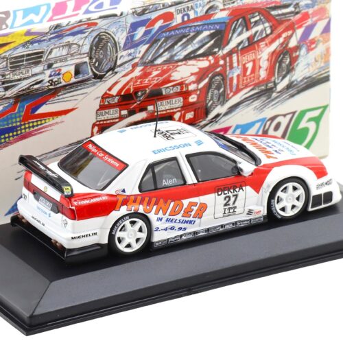1:43 Minichamps Alfa Romeo 155 V6 TI DTM 1995 Presentation #27 M.Alen