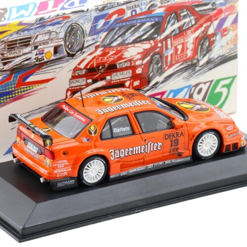 1:43 Minichamps Alfa Romeo 155 V6 TI DTM 1995 Euroteam M.Bartels #19 Jägermeister