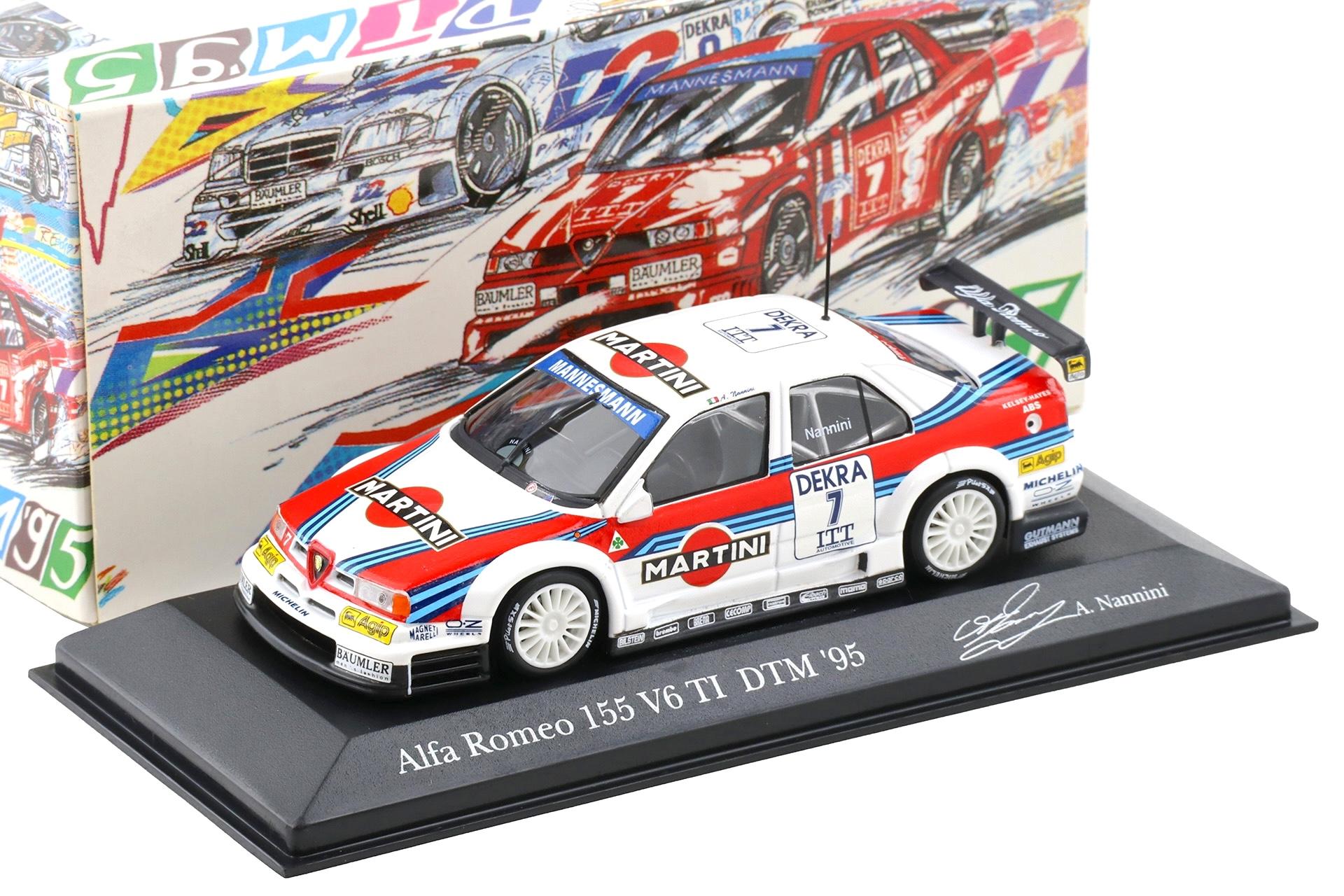 ID 110328 orig.jpg 1:43 Minichamps Alfa Romeo 155 V6 TI DTM 1995 Martini Racing #7 A.Nannini