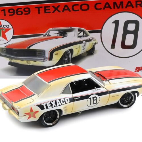 1:18 GMP 1969 Chevrolet Camaro Pro Touring RS Texaco #18 Dirty Version