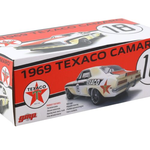 1:18 GMP 1969 Chevrolet Camaro Pro Touring RS Texaco #18 Dirty Version