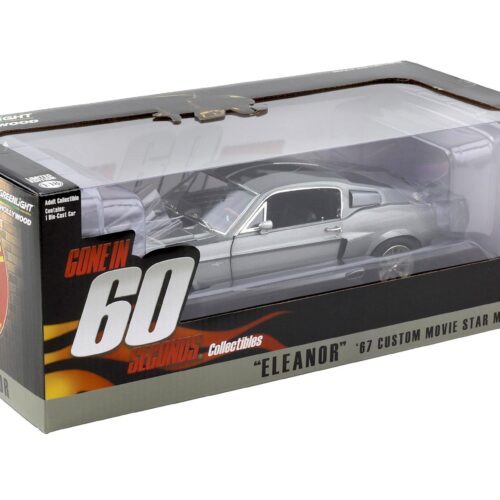 1:18 Greenlight 1967 Ford Mustang Shelby GT500 ELEANOR Gone in 60 Seconds