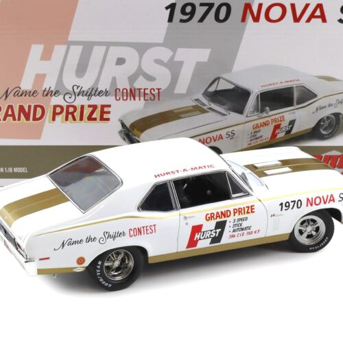 1:18 GMP 1970 Chevrolet Nova SS HURST 54th International 500 Mile Sweepstakes