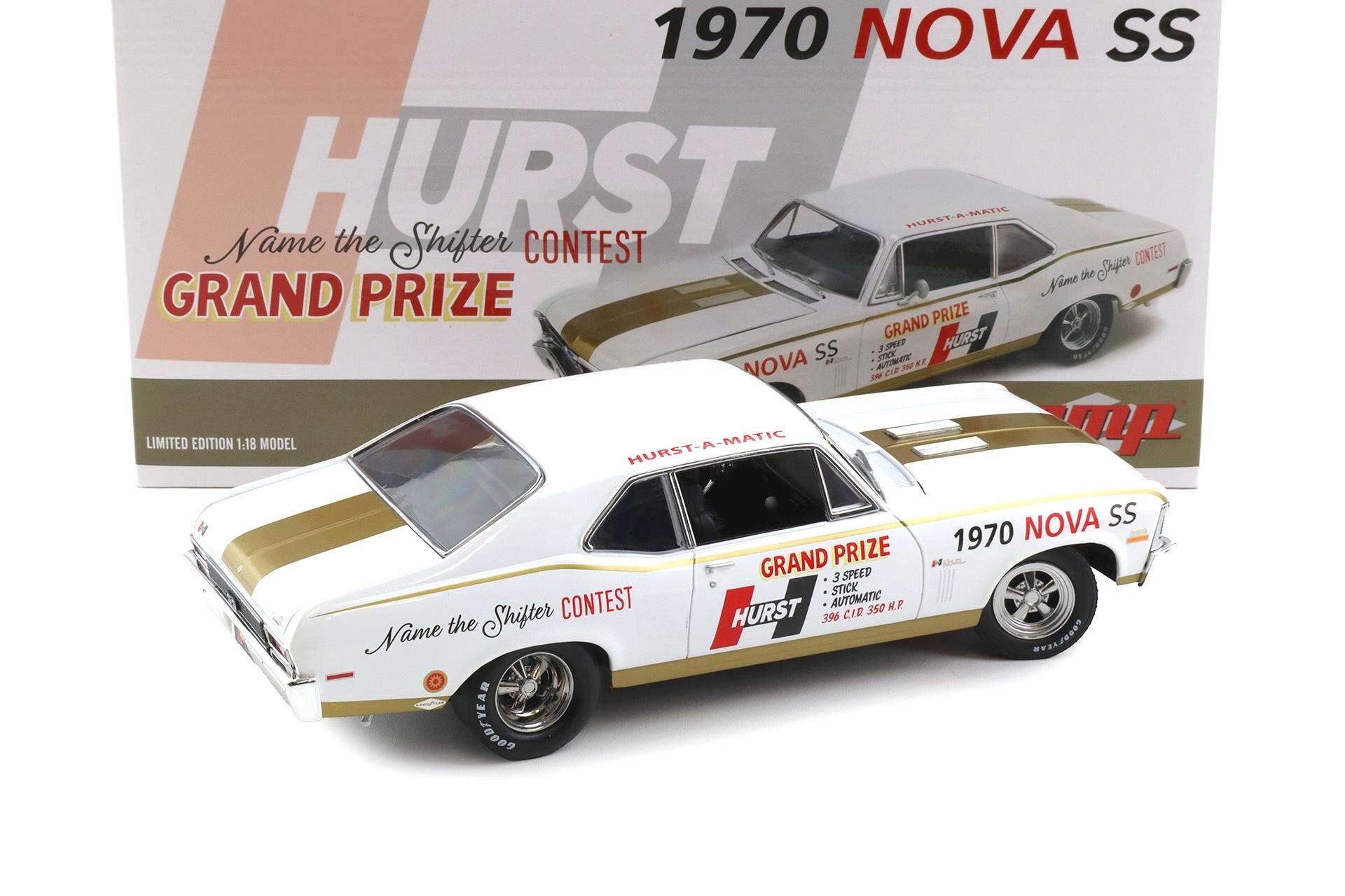 1:18 GMP 1970 Chevrolet Nova SS HURST 54th International 500 Mile Sweepstakes