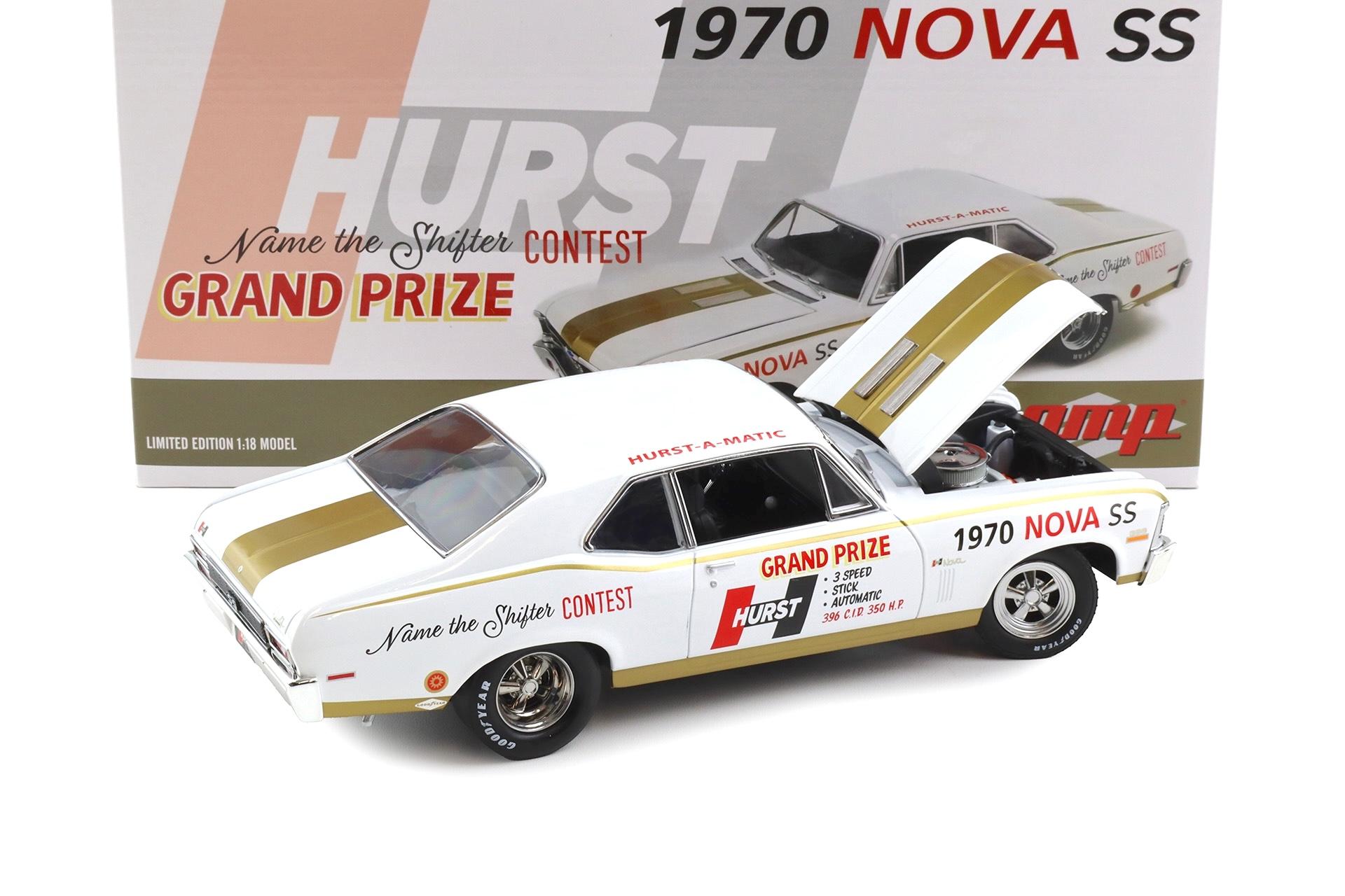 1:18 GMP 1970 Chevrolet Nova SS HURST 54th International 500 Mile Sweepstakes