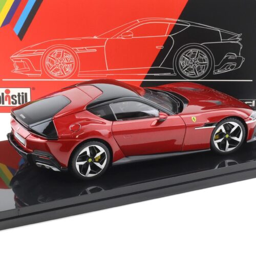1:18 Polistil Ferrari 12Cilindri Coupe 2024 Rosso Imola red with Showcase Limited