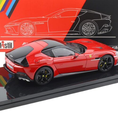 1:18 Polistil Ferrari 12Cilindri Coupe 2024 Rosso Corsa red with Showcase Limited
