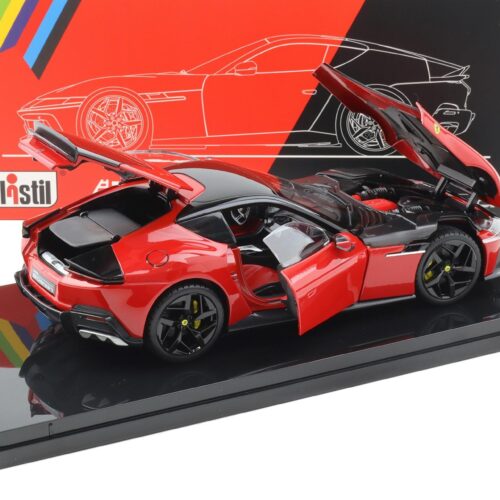 1:18 Polistil Ferrari 12Cilindri Coupe 2024 Rosso Corsa red with Showcase Limited