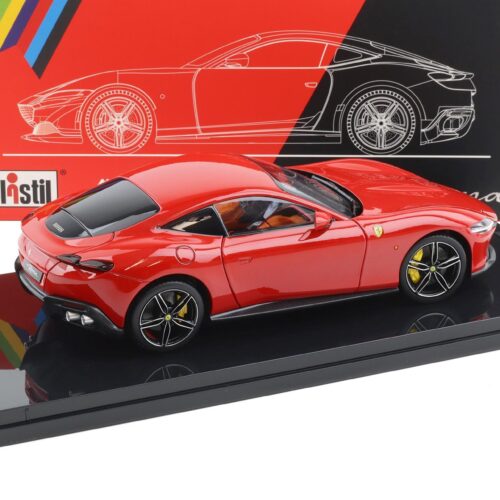 1:18 Polistil Ferrari Roma Coupe 2019 Rosso Corsa red with Showcase Limited