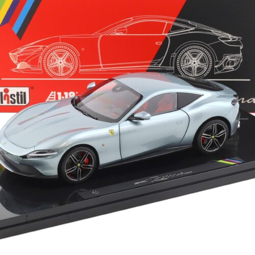 1:18 Polistil Ferrari Roma Coupe 2019 Grigio Titan grey metallic with Showcase Limited